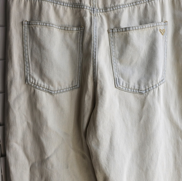 Velvet Heart Jeans Lightweight Soft Denim Pants Washed wide leg size 26  27 - Picture 6 of 10